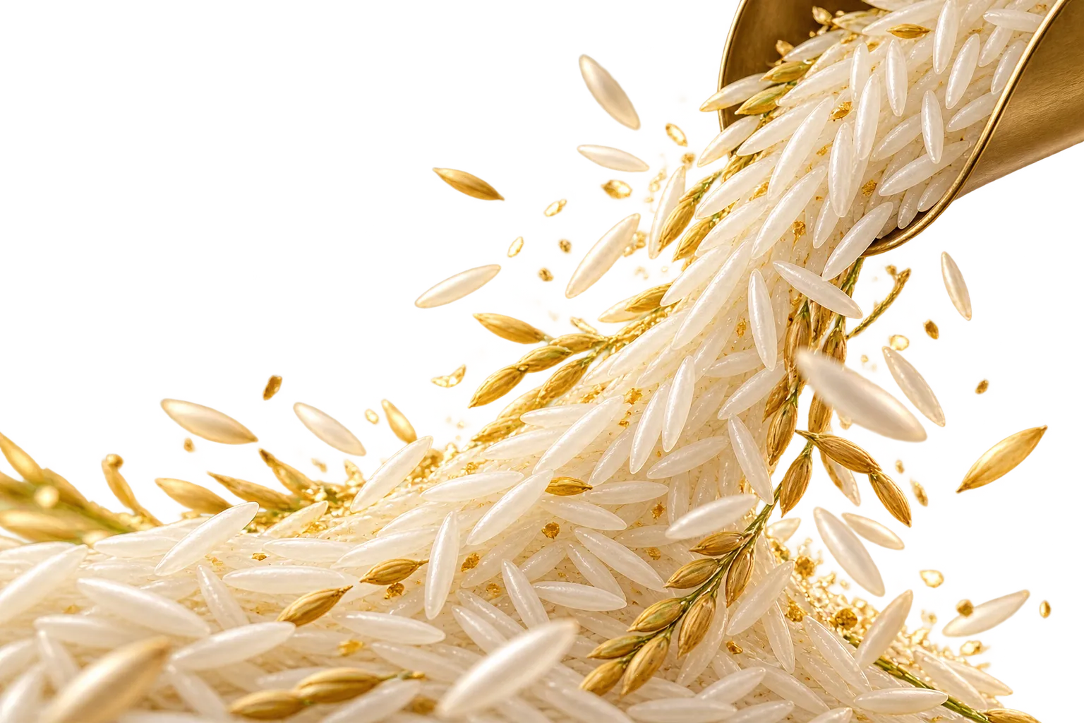 Rice refining process