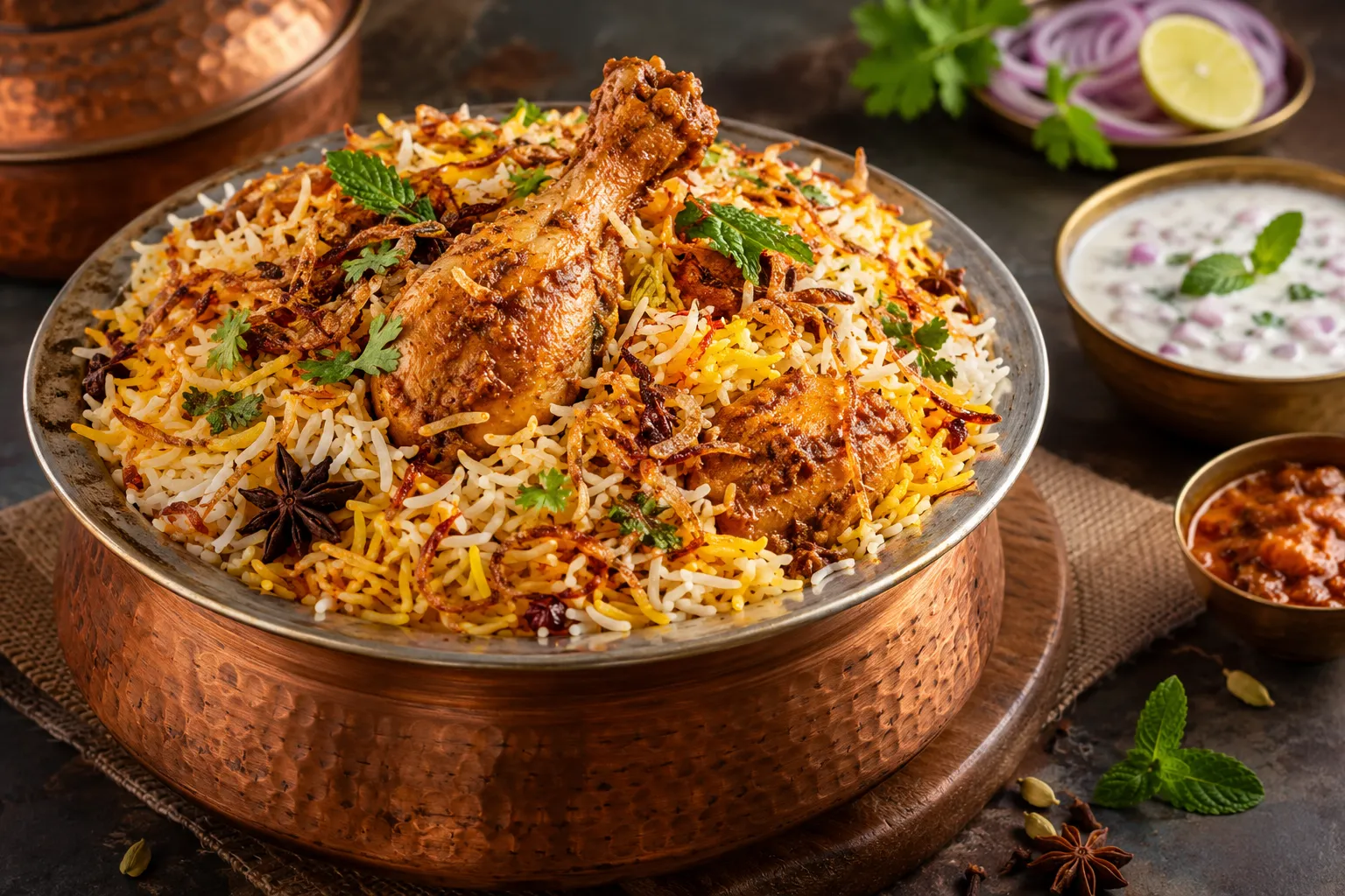 Hyderabadi Dum Biryani
