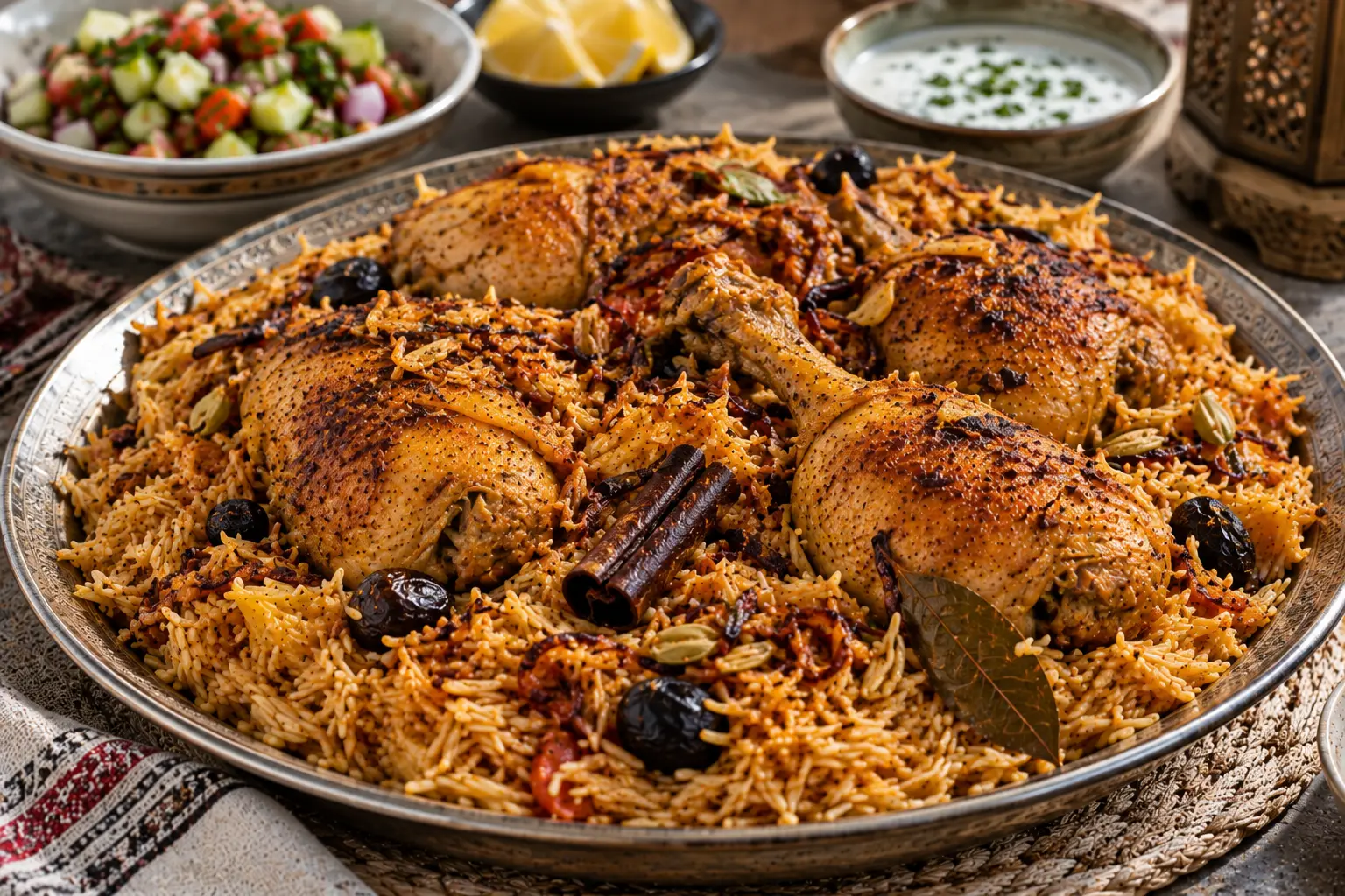 Bahraini Chicken Machboos