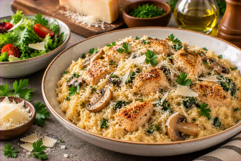 Italian Chicken Risotto – Basmati Style