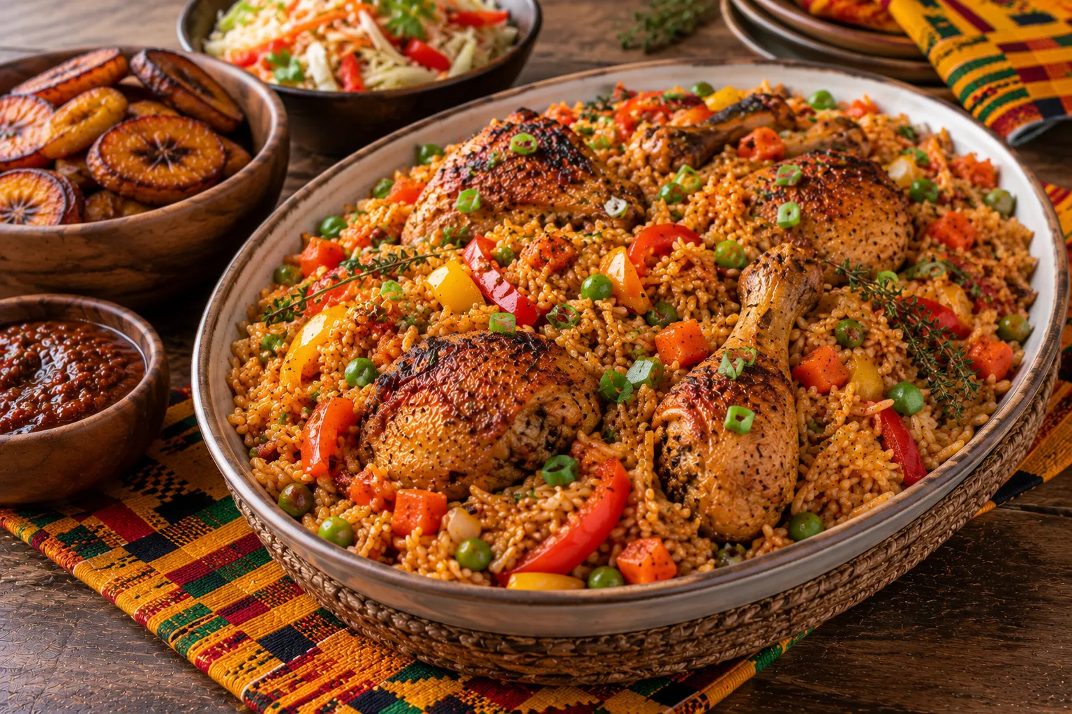 Ghanaian Fried Rice