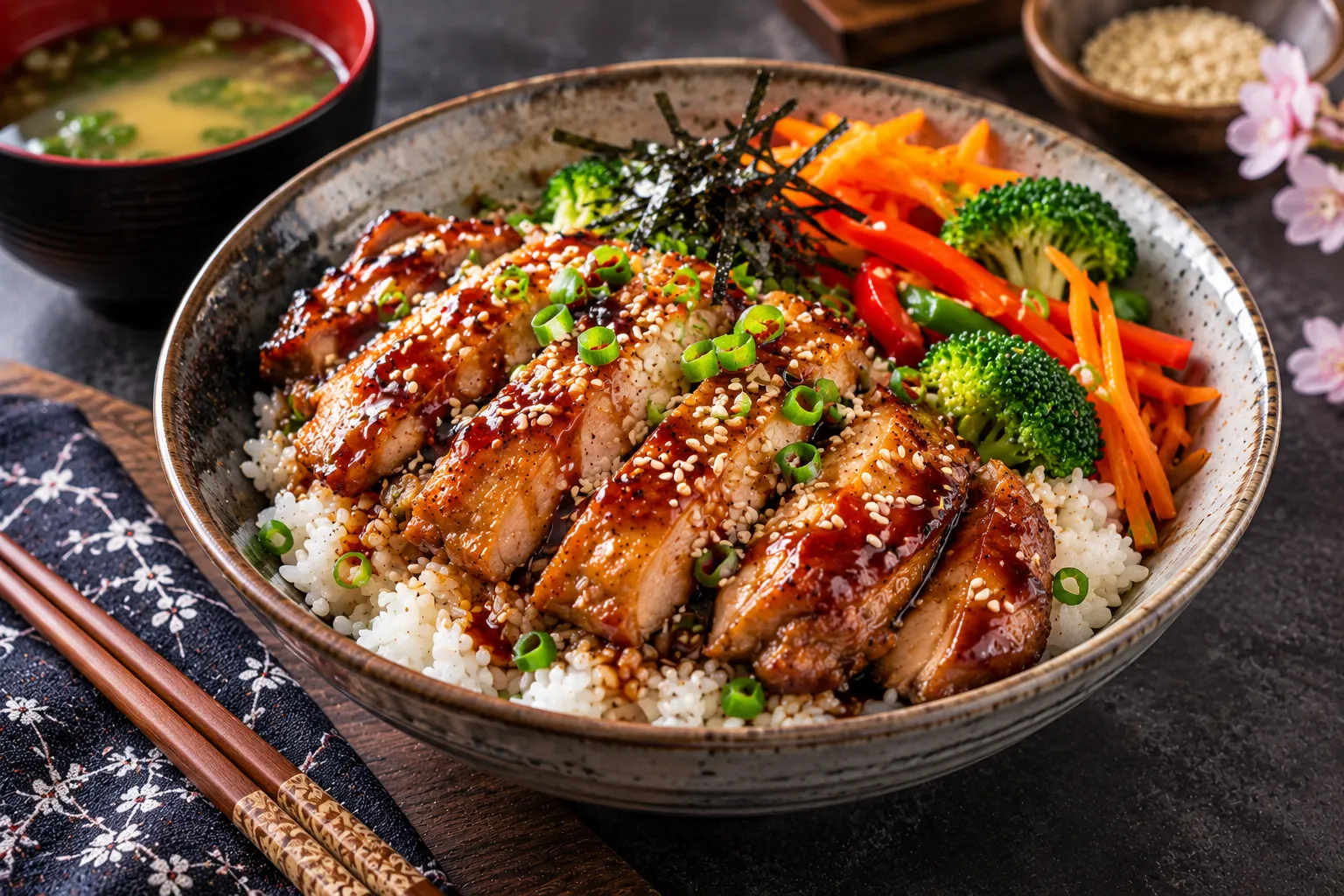 Japanese Teriyaki Chicken Rice