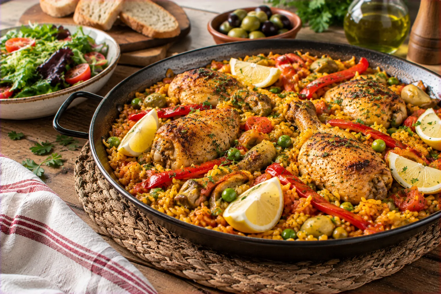Spanish Chicken Paella