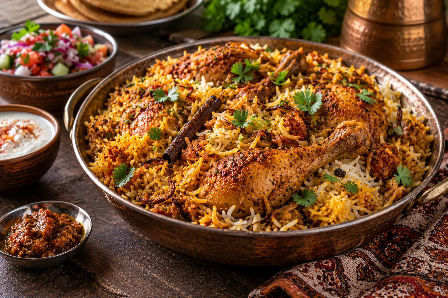 South African Durban Chicken Biryani
