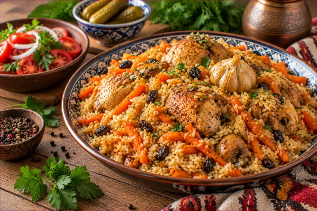 Russian Chicken Plov