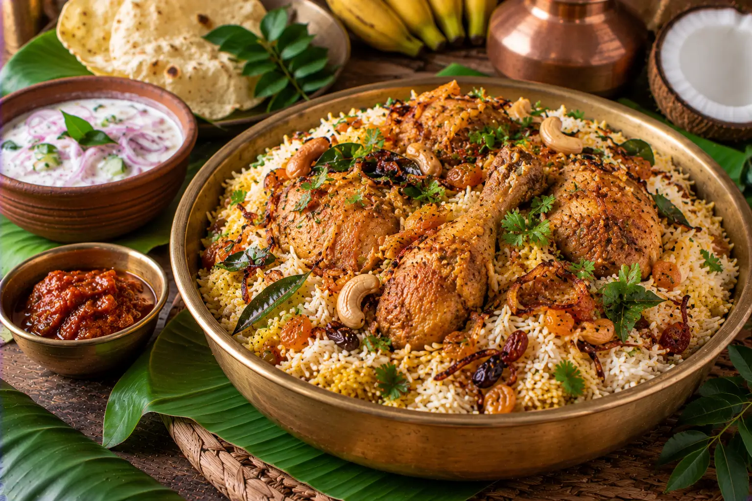 Kerala Malabar Chicken Biryani