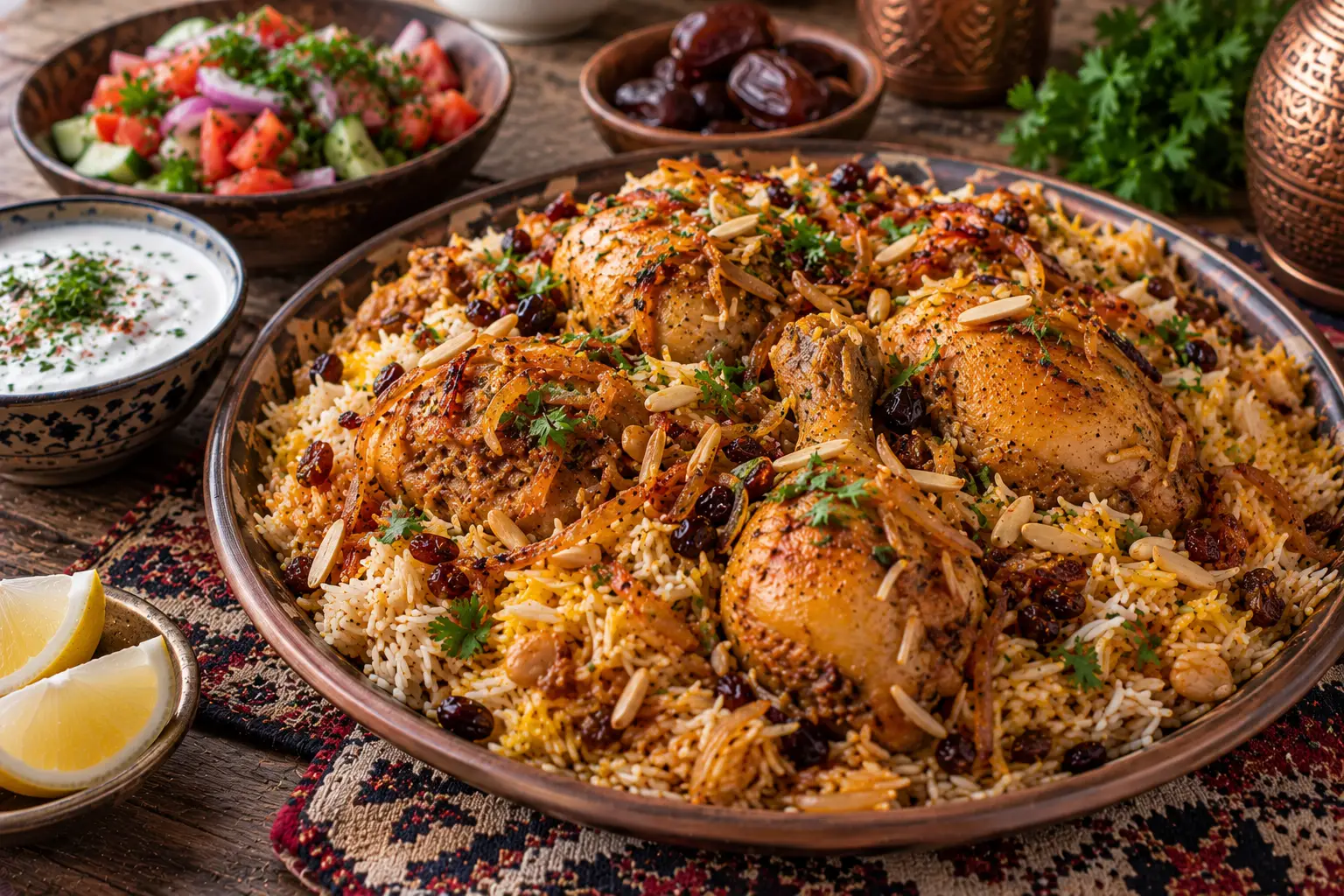 Iraqi Chicken Biryani