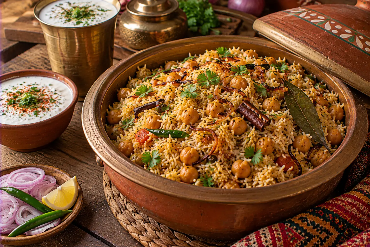 Punjabi Chana Pulao